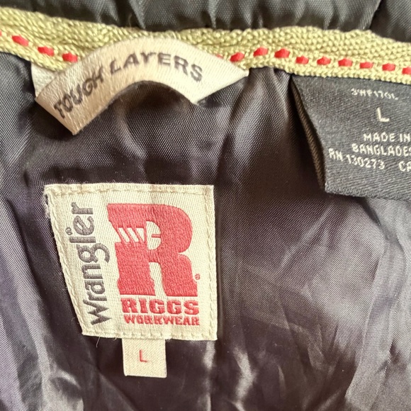 Wrangler RIGGS Workwear Women's Tough Layers Canvas Jacket Size Large - Picture 3 of 8